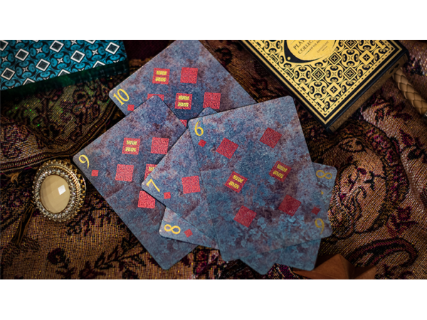 Gilded Limited Edition 2020 National Playing Card Deck Pandora's Box (Blue dot side) (Destruction) by Seasons Playing Card