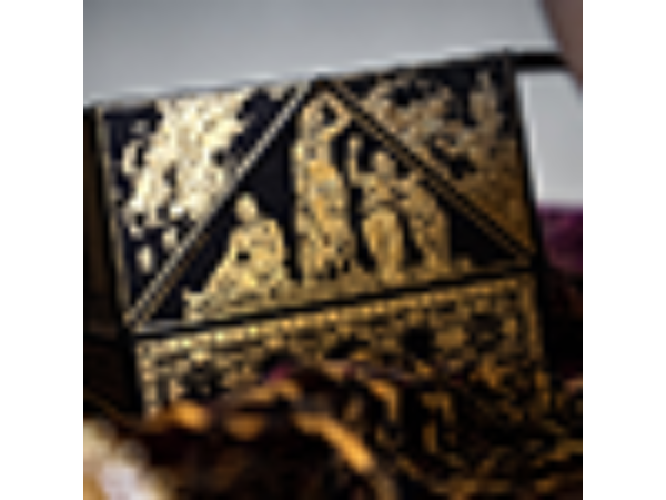 Gilded Limited Edition 2020 National Playing Card Deck Pandora's Box (Blue dot side) (Destruction) by Seasons Playing Card