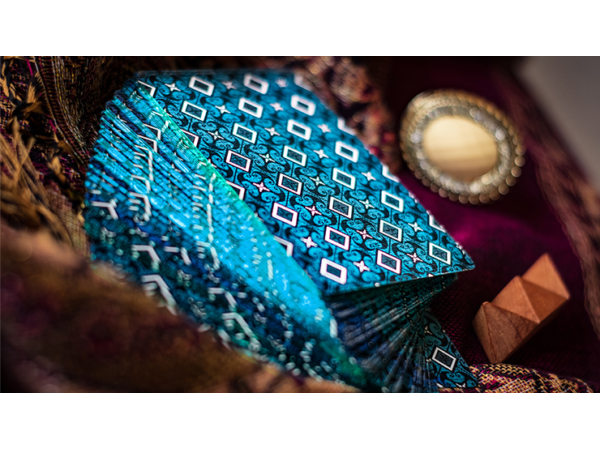 Gilded Limited Edition 2020 National Playing Card Deck Pandora's Box (Blue dot side) (Destruction) by Seasons Playing Card