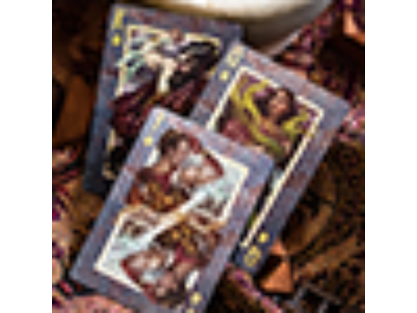Gilded Limited Edition 2020 National Playing Card Deck Pandora's Box (Blue dot side) (Destruction) by Seasons Playing Card