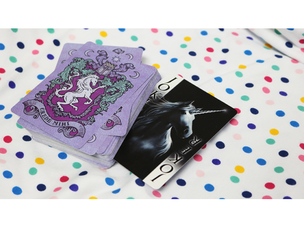Anne Stokes Unicorns (Purple) Cards by USPCC