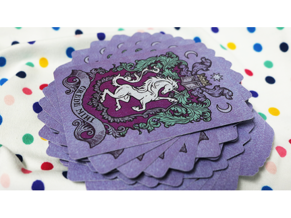 Anne Stokes Unicorns (Purple) Cards by USPCC