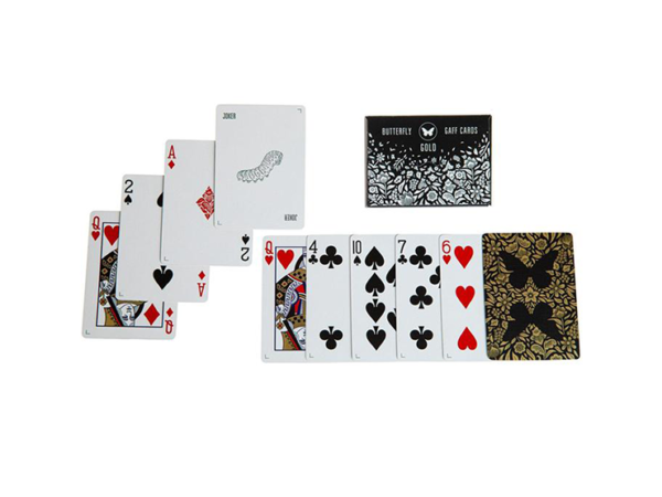 Gaff pack for Butterfly Playing Cards Marked (Black and Gold) by Ondrej Psenicka