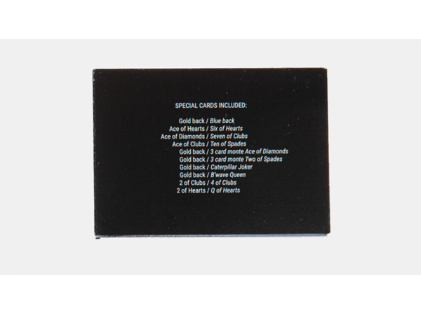 Gaff pack for Butterfly Playing Cards Marked (Black and Gold) by Ondrej Psenicka