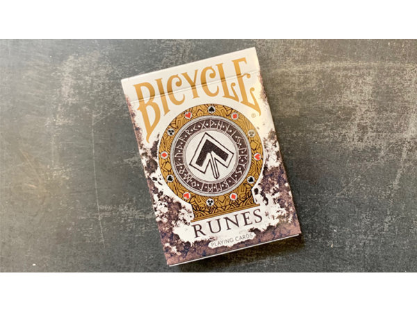 Gilded Bicycle Rune Playing Cards