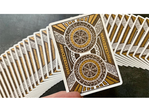 Gilded Bicycle Rune Playing Cards