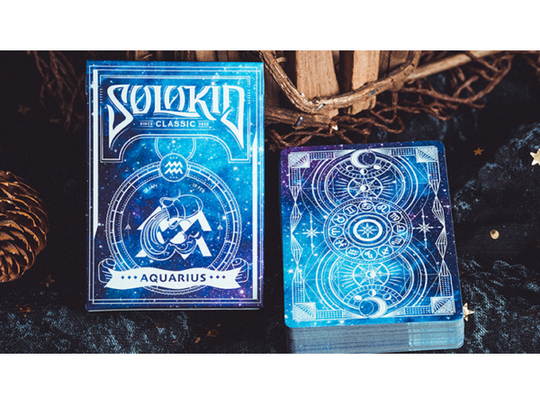Solokid Constellation Series V2 (Aquarius) Playing Cards by BOCOPO