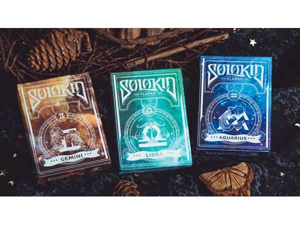 Solokid Constellation Series V2 (Aquarius) Playing Cards by BOCOPO