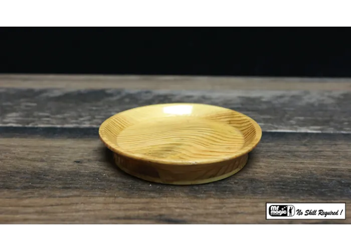 Wooden Coin Tray by Mr. Magic - Trick