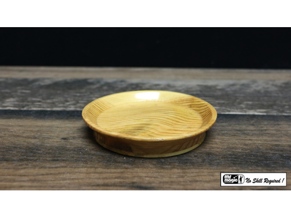 Wooden Coin Tray by Mr. Magic - Trick