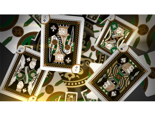 Emerald Princess Foiled Edition Playing Cards by Grandmasters