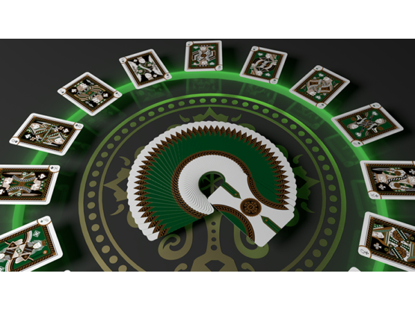 Emerald Princess Foiled Edition Playing Cards by Grandmasters