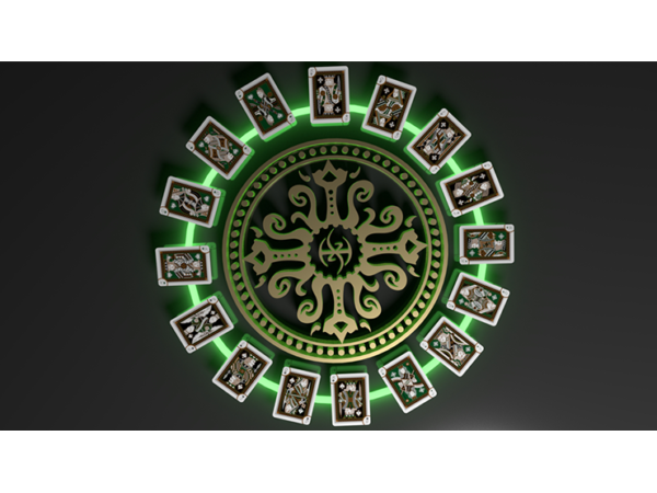 Emerald Princess Foiled Edition Playing Cards by Grandmasters