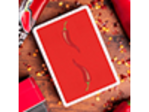 Gettin' Spicy -Chili Pepper Playing Cards by OPC