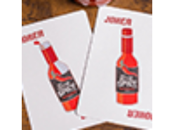 Gettin' Spicy -Chili Pepper Playing Cards by OPC