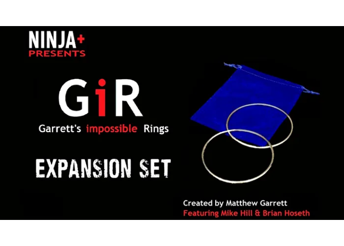 GIR Expansion Set BLACK (Gimmick and Online Instructions) by Matthew Garrett