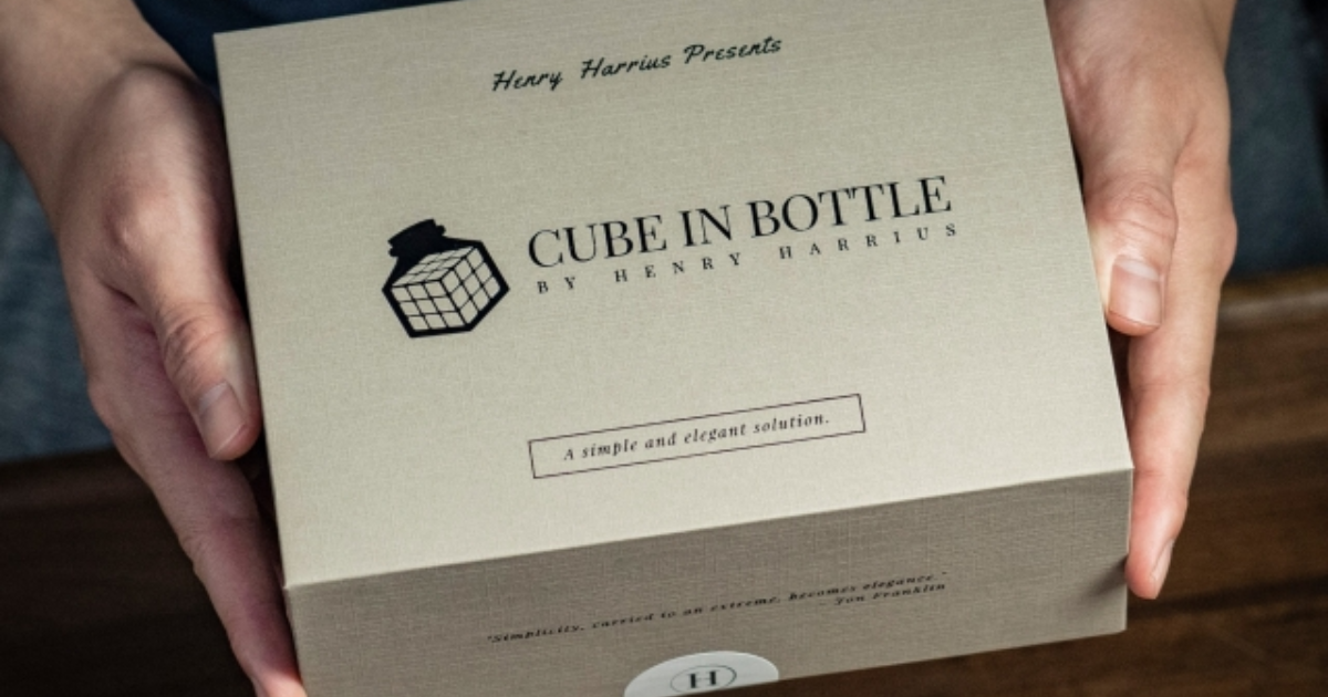 my-magicshop.com | Cube In Bottle by Henry Harrius
