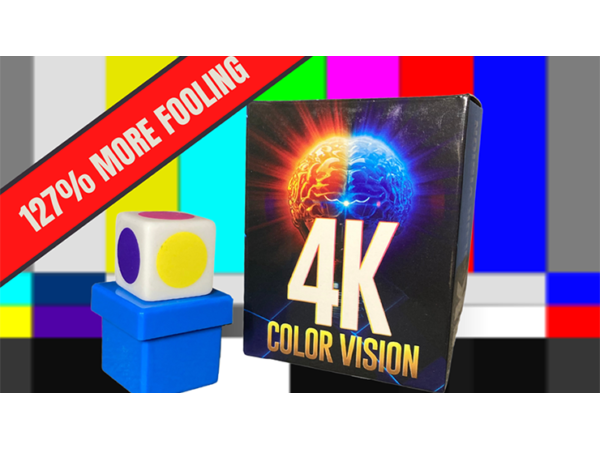 4K Color Vision Box (Gimmicks and Online Instructions) by Magic Firm