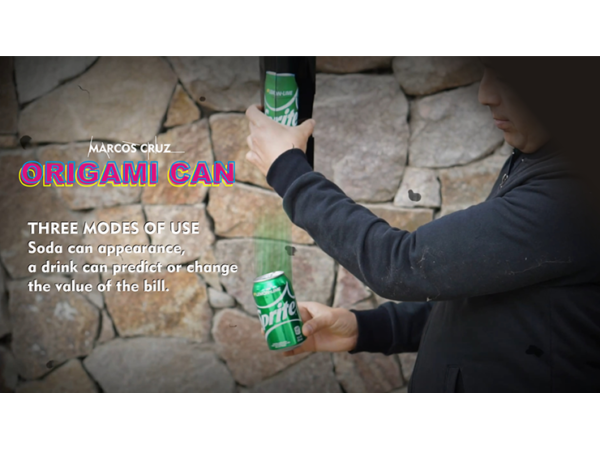 Origami Can by Marcos Cruz