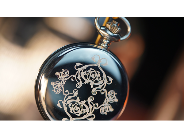 Infinity Pocket Watch V3 - Silver Case White Dial / STD Version (Gimmick and Online Instructions) by Bluether Magic