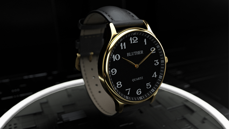 my-magicshop.com | Infinity Watch V3 - Gold Case Black Dial / STD…