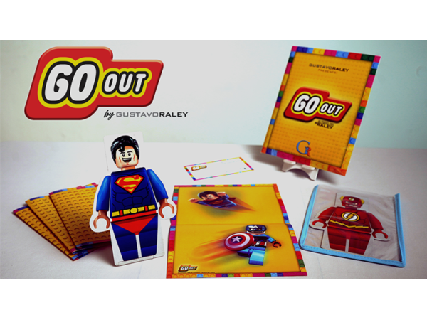 GO OUT (Gimmicks and Online Instructions) by Gustavo Raley