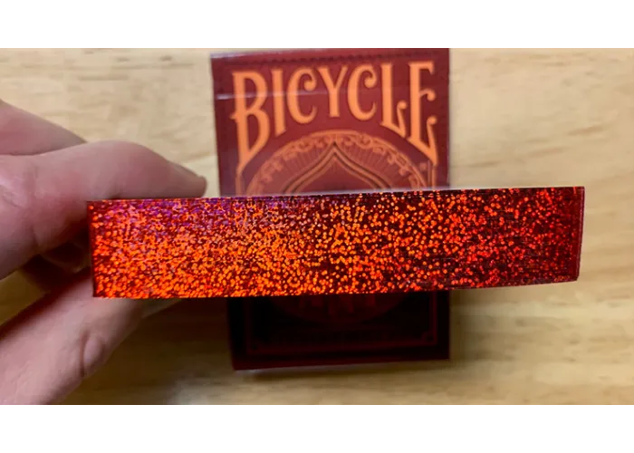 Gilded Bicycle Ant (Red) Playing Cards
