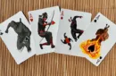 Gilded Bicycle Ninja Playing Cards – Bild 4