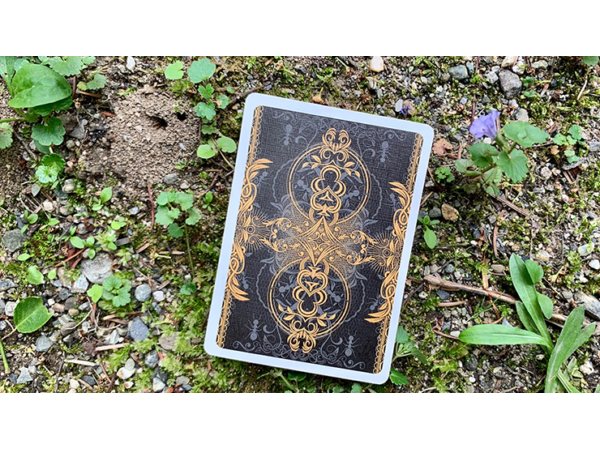 Gilded Bicycle Ant (Gold) Playing Cards