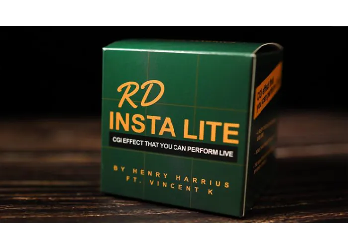 RD Insta Lite (Gimmick and Online Instructions) by Henry Harrius - Trick