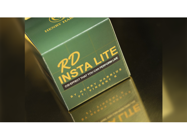 RD Insta Lite (Gimmick and Online Instructions) by Henry Harrius - Trick