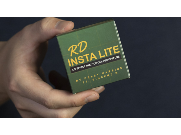 RD Insta Lite (Gimmick and Online Instructions) by Henry Harrius - Trick
