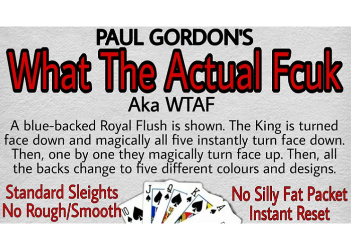 WTAF by Paul Gordon