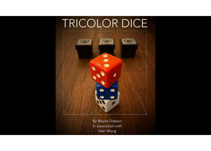 TRICOLOR DICE by Wayne Dobson and Alan Wong