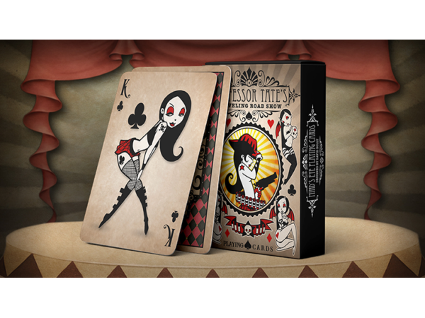Professor Tate's Travelling Road Show Vintage Edition Playing Cards