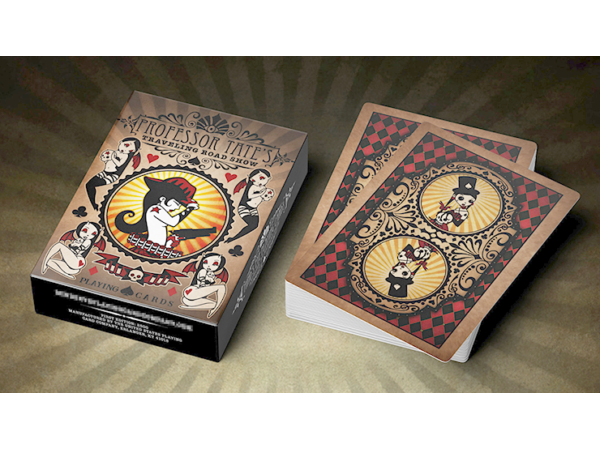 Professor Tate's Travelling Road Show Vintage Edition Playing Cards