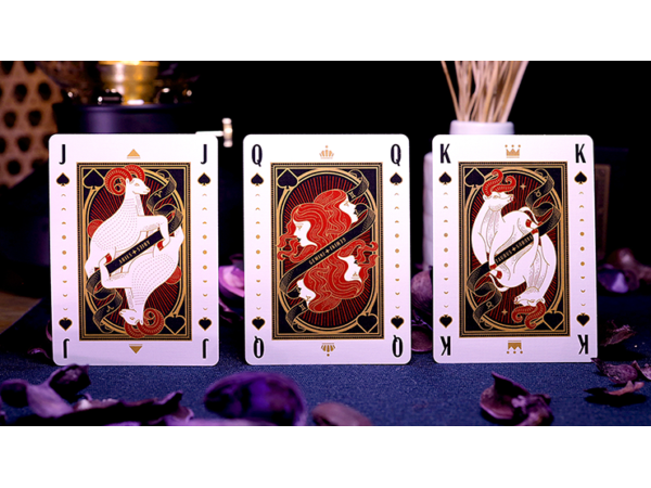 The Constellation Gold Playing Card by Deckidea