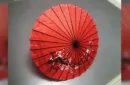 Dragon Parasol RED by LY & MS Magic – Image 1