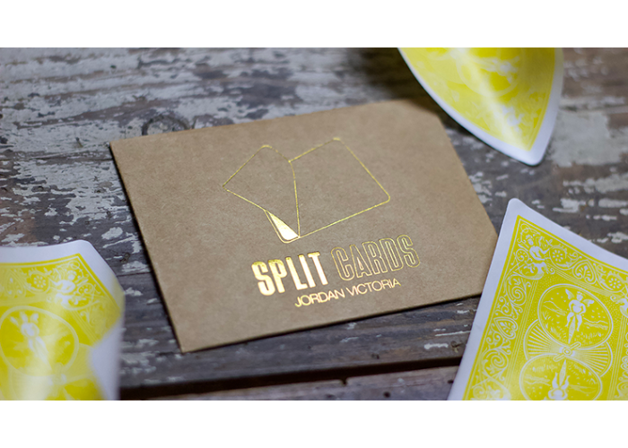 COLORED Split Cards 10 ct. (Yellow) by PCTC