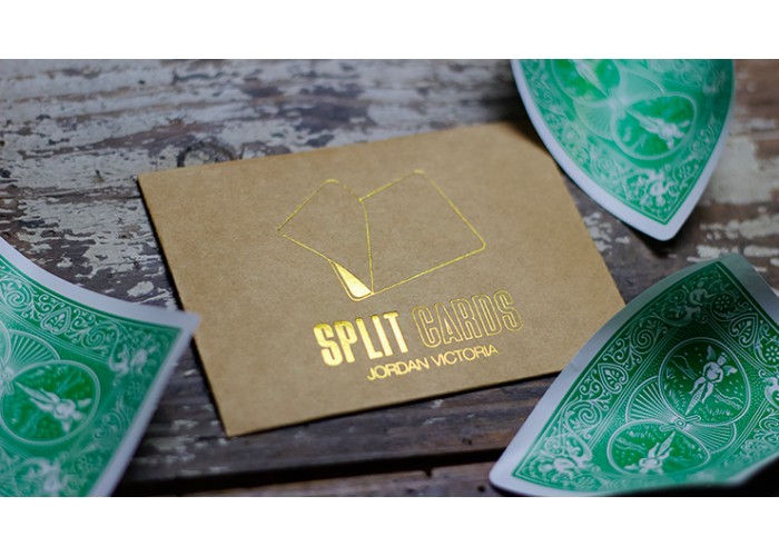 COLORED Split Cards 10 ct. (Green) by PCTC
