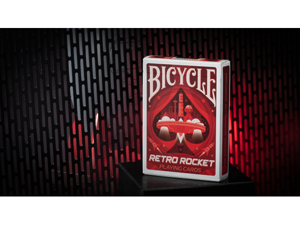 Retro Rocket Playing Cards