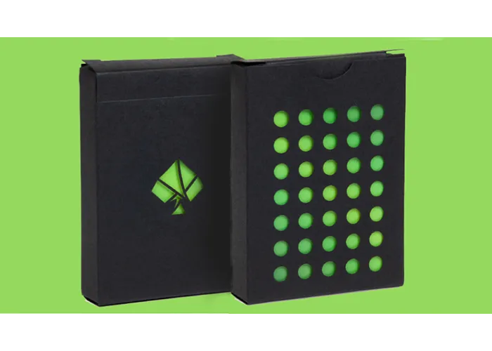 NOC Tropic Green Colorgrades Playing Cards by Art of Play