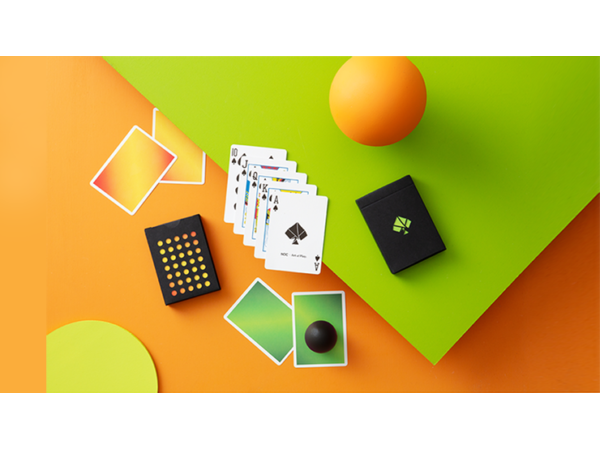 NOC Tropic Green Colorgrades Playing Cards by Art of Play