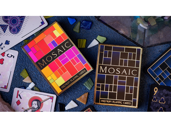 Mosaic BLUE DIAMOND Playing Cards