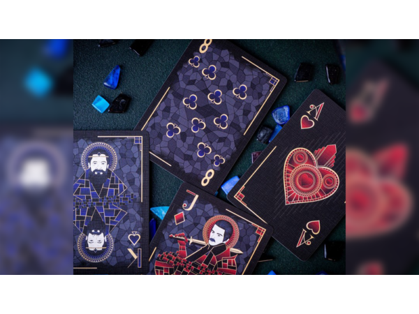 Mosaic BLUE DIAMOND Playing Cards