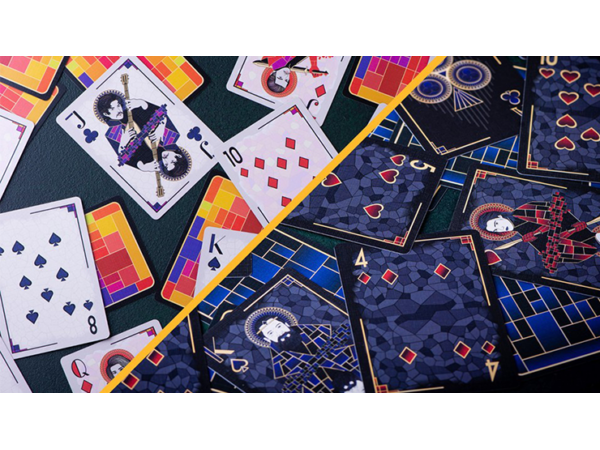Mosaic BLUE DIAMOND Playing Cards
