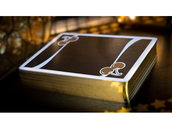 Limited Edition Cherry Casino Gilded (Monte Carlo Black and Gold) Numbered Seals Playing Cards by Pure Imagination Projects