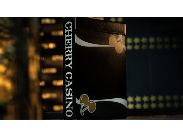Cherry Casino (Monte Carlo Black and Gold) Playing Cards by Pure Imagination Projects