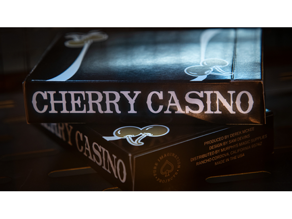 Cherry Casino (Monte Carlo Black and Gold) Playing Cards by Pure Imagination Projects