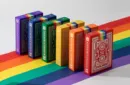 DKNG Rainbow Wheels (Green) Playing Cards by Art of Play – Bild 1